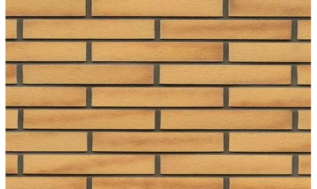 Кирпич клинкерный Muhr 02 Gelb Bunt гладкий, 290х90х40 мм