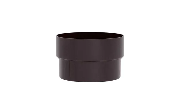 Муфта трубы соединительная ПВХ Grand Line коричневая (RR 32)