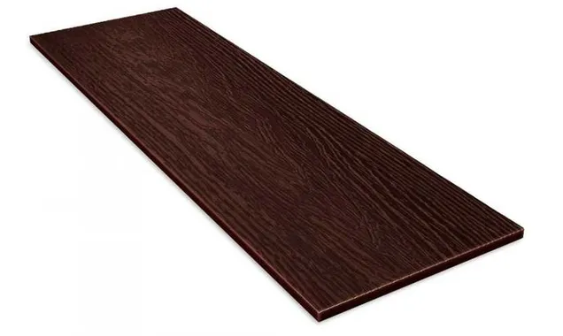 Фиброцементный сайдинг Decover RAL 8017 Mokko 8х190х3600
