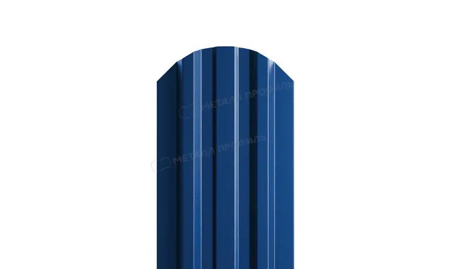 Штакетник Металл Профиль LАNE-O 0,5 NormanMP RAL5005 Синий насыщенный