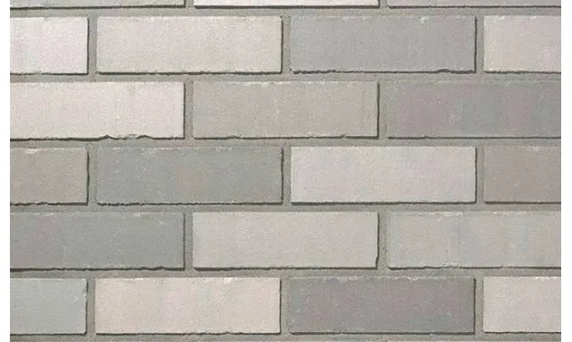 Кирпич клинкерный Roben Faro grau-bunt гладкий, 240х115х71 мм