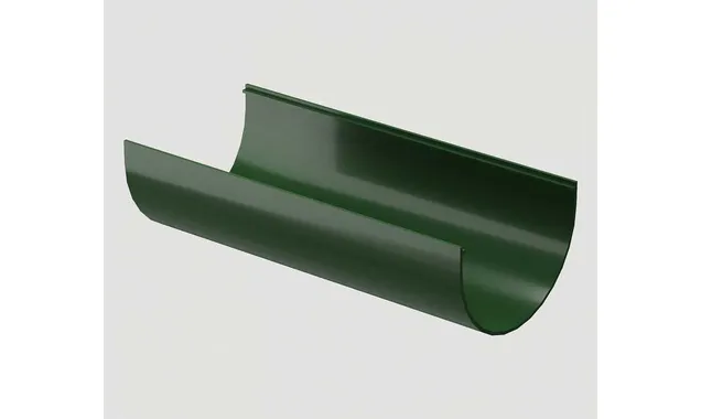 Желоб водосточный 2 м STANDARD, зелёный