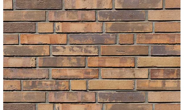 Кирпич клинкерный пустотелый Skriabin Ceramics, сортировка 35, 250х85х52 мм