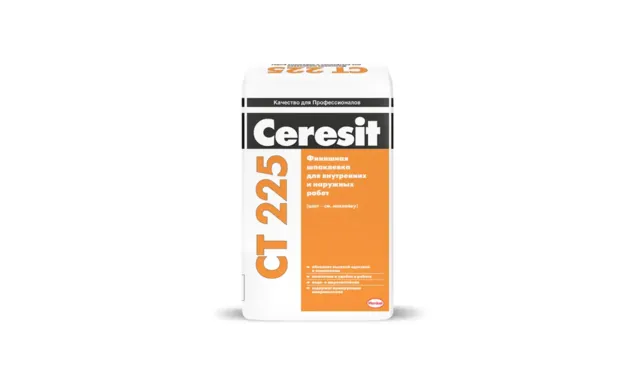Финишная шпаклевка Ceresit CT 225