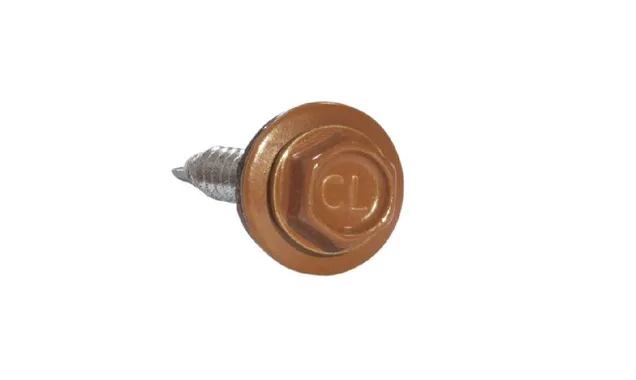 Саморезы 4,8х35 RAL 8004