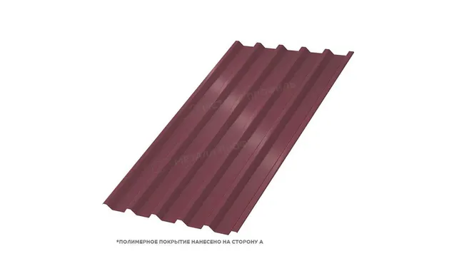 Профлист Металл Профиль C44 0.5 NormanMP RAL 3005 Красное вино B