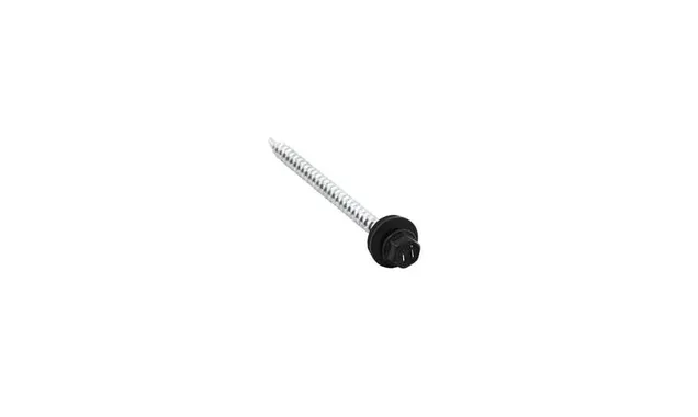 Саморез кровельный Daxmer 4,8х70 RAL 9005 (100) сверло №1