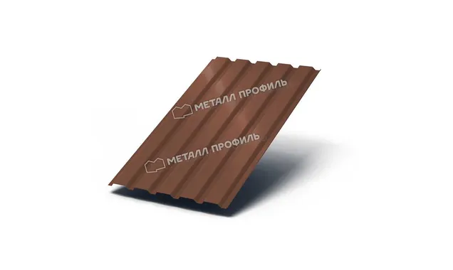 Профлист Металл Профиль МП35 0.5 VikingMP® E RAL 8004 Коричневая медь B