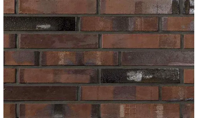 Кирпич клинкерный Westerwaelder Klinker Nr 03KS Naturrot Kohle Spezial, 240х115х71 мм