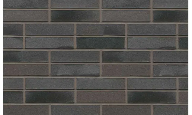 Кирпич клинкерный Muhr 15 Schwarz-bunt Edelglanz гладкий, 290х90х71 мм