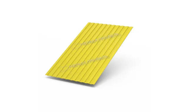 Профлист Металл Профиль C8 0.5 AGNETA® RAL 1018 Желтый цинк