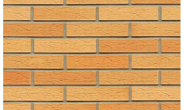 Кирпич клинкерный Muhr 01 EG Niederlausitzer Gelb Edelglanz рустик, 240х115х52 мм