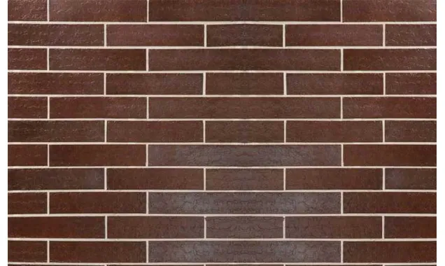 Клинкерная плитка Stroeher Keravette Shine 825 sherry рельефная DF8, 240х52х8 мм