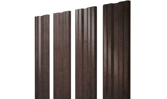 Штакетник Twin 0,45 Print Premium Antique Wood