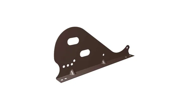 Кронштейн снегозадержателя Snow Kit RAL 8017