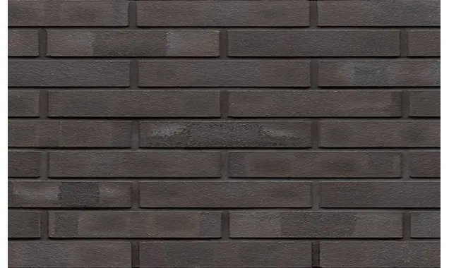 Кирпич клинкерный Muhr 05 KS Eisenschmelz Schwarzbraun Kohle Spezial гладкий, 290х90х40 мм