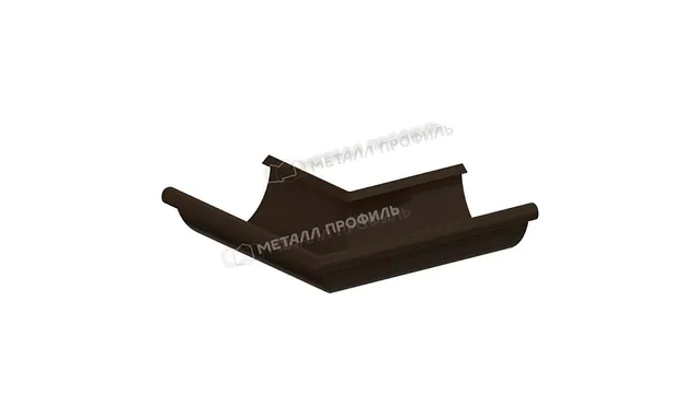 Угол желоба наружный МЕТАЛЛ ПРОФИЛЬ Foramina PUR D125 RR 32