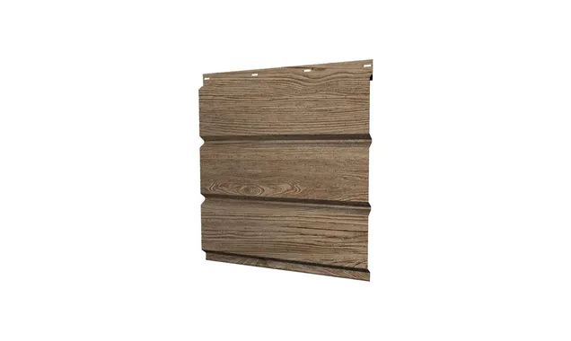 Софит металлический полная перфорация 0,45 Print Elite с пленкой White Wood