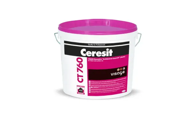 Декоративная штукатурка Ceresit CT 760 VISAGE
