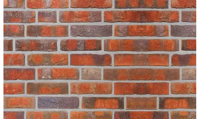 Кирпич облицовочный Roben Wasserstrich buntgeflammt, 240х115х71 мм