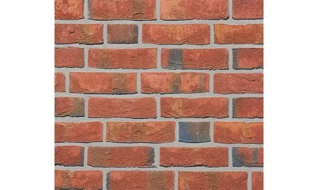 Кирпич Roben Wasserstrich hellrot-bunt, 240х115х71 мм