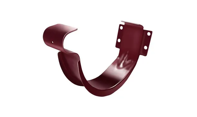 Крюк короткий 125 мм RAL 3005 красное вино