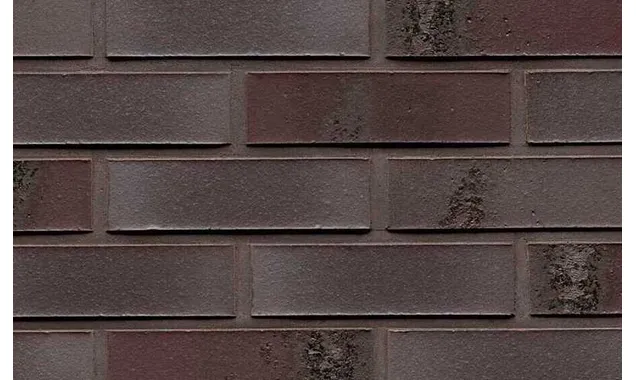 Клинкерная плитка ручной формовки Feldhaus Klinker NF 14 R565 carbona geo ferrum 240х71х14 мм