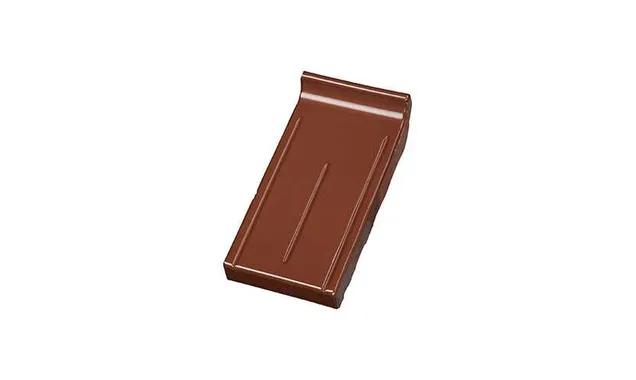 Клинкерный завершающий водоотлив Terca Light brown, 215*105*30 мм