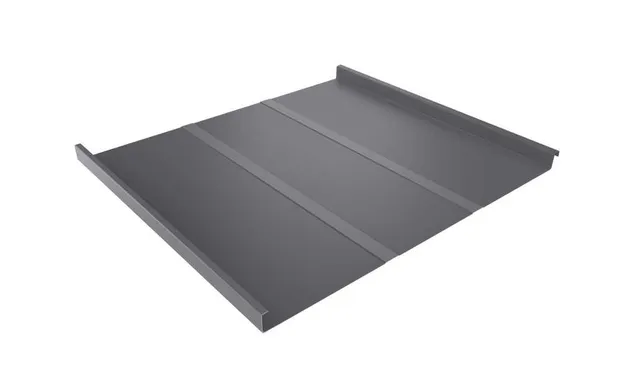 Фальцевая кровля Фальц двойной стоячий Line Grand Line 0,5 Satin RAL 7004 Сигнальный Серый
