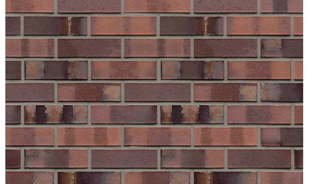 Кирпич клинкерный Muhr 04 S Rotbraun-bunt Spezial гладкий, 240х55х71 мм