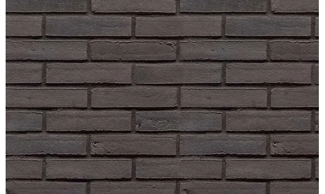 Кирпич клинкерный Muhr 15 Schwarz-bunt Edelglanz Wasserstrich, 240х52х52 мм