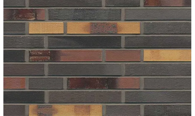 Кирпич клинкерный Muhr 40 Kobalt Spezial geflammt гладкий, 240х90х40 мм