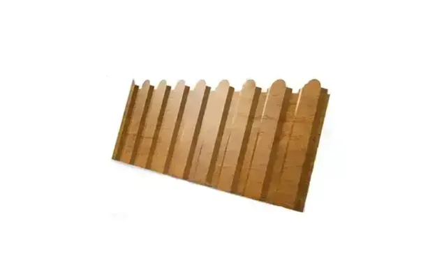 Профлист фигурный Grand Line C20В 0.45 Print Elite с пленкой Golden wood