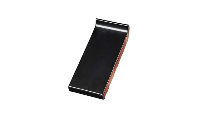 Клинкерный водоотлив Terca Black глазурованный, 250*105*30 мм