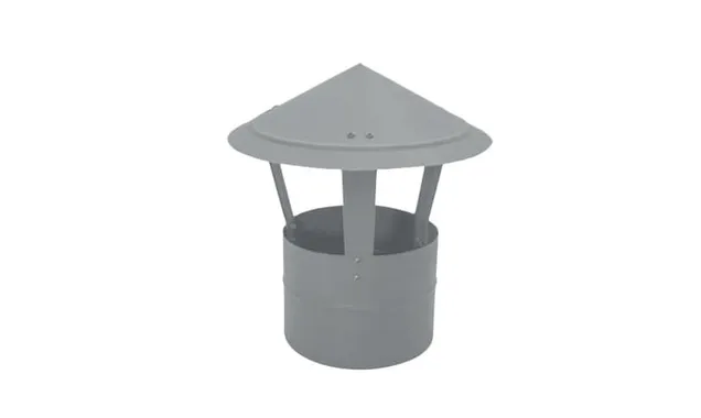 Дымник на трубу круглый d160 0,45 Zn