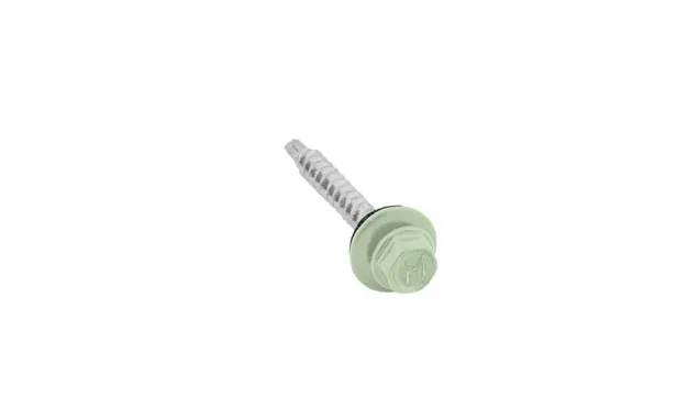 Саморез кровельный Daxmer 4,8х35 RAL 6019 (250) сверло №1