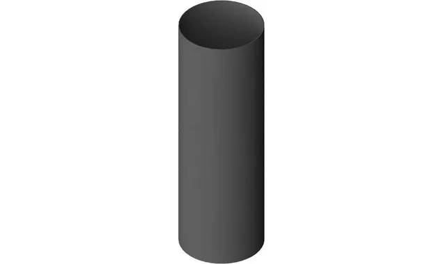 Труба водосточная 3м, ПВХ, серия Элит, цвет Графит