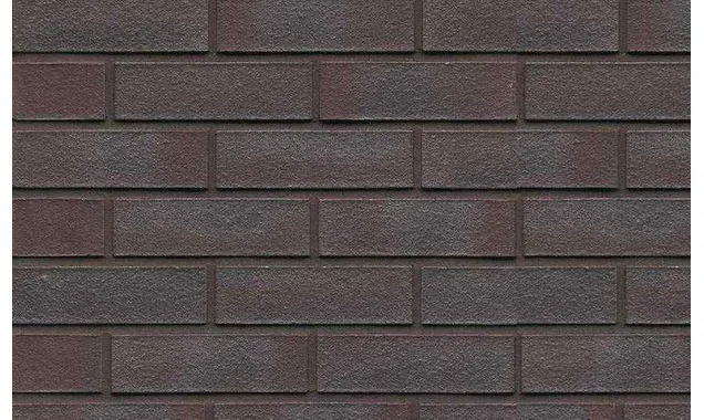 Кирпич клинкерный Westerwaelder Klinker Nr 20 Graphitschwarz, 240х115х71 мм