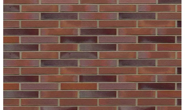 Кирпич клинкерный Muhr 14 Rotblau-bunt гладкий, 240х90х40 мм