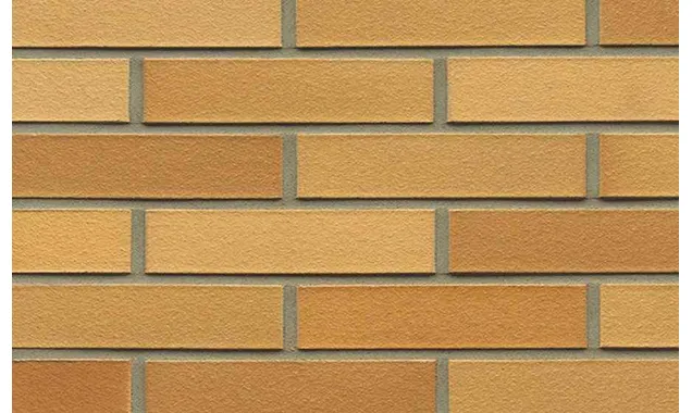Кирпич клинкерный Westerwaelder Klinker Nr 01EG Niederlausitzer Gelb Edelglanz, 240х115х52 мм