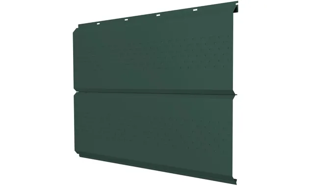 Софит ЭкоБрус с перфорацией 0,345 Grand Line 0,5 Atlas RAL 6005 зеленый мох