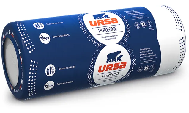 Утеплитель Ursa Pureone 37 RN 50х1200х10000