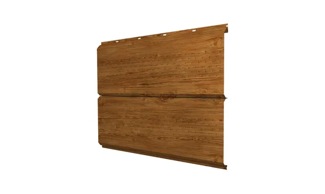Софит ЭкоБрус new c перфорацией 0,45 Print Elite Golden Wood
