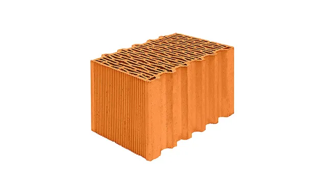 Керамический блок Porotherm 38 Thermo М75 10,67 НФ, 250х380х219 мм