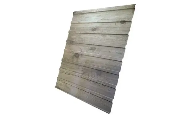 Профлист Grand Line C10В 0.45 Print Elite Snow wood