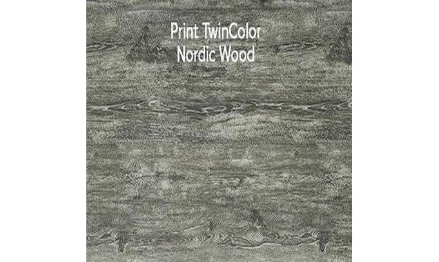 Металлический сайдинг Grand Line Вертикаль 0.45 мм classic Print Elite с пленкой Nordic Wood
