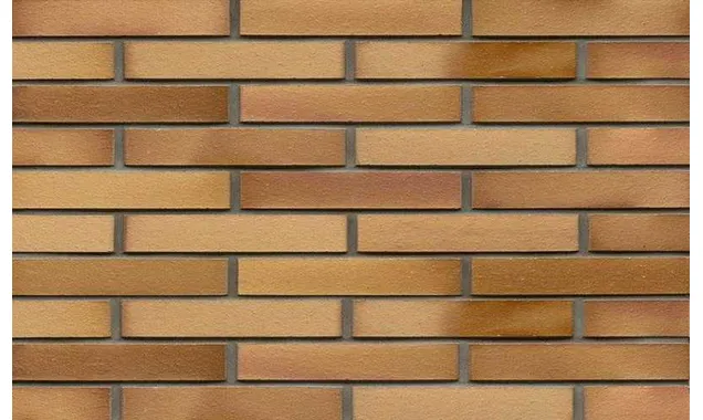 Кирпич клинкерный Muhr 06EG Hellbraun-bunt Edelglanz гладкий, 240х90х40 мм