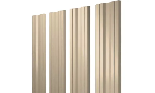 Штакетник Twin Grand Line 0,5 Satin RAL1015 Светлая Слоновая Кость