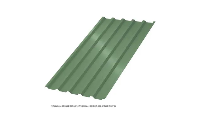 Профлист Металл Профиль МП35 0.5 PURETAN® RR 11 Элегантный зеленый B