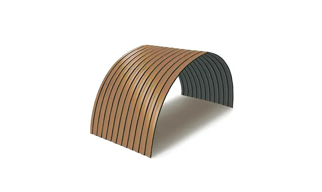 Профнастил Профлист-Металл C10ПГ 0.5 ECOSTEEL® RAL 7024 Лиственница